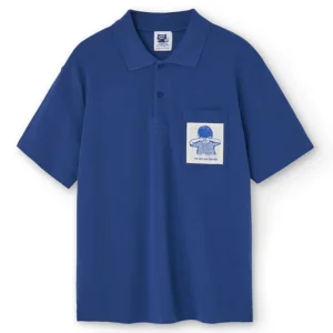 Polo We Are Not Friends Childhood Azul Hombre
