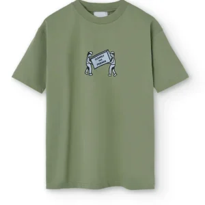 Camiseta We Are Not Friends Clearly Verde Hombre