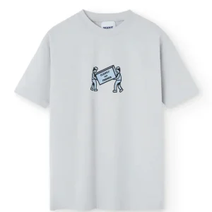 Camiseta We Are Not Friends Clearly Gris Hombre