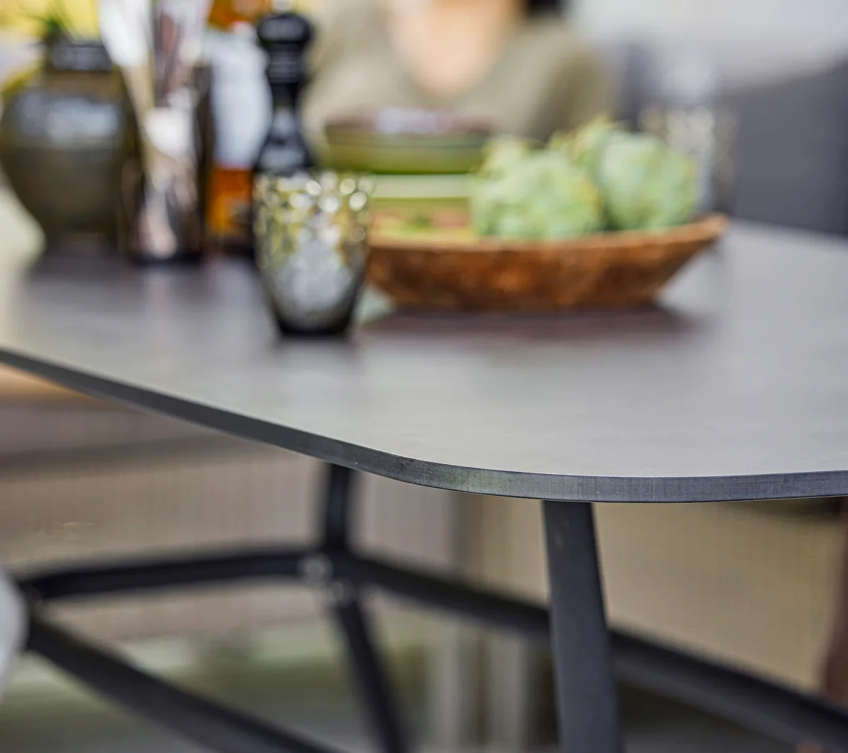 Joy base para mesa de comedor ovalada, 180x90 cm - Imagen 4