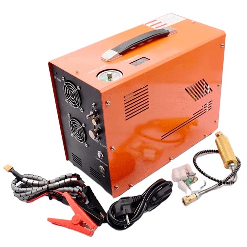 Compresor COMANDER 4500 PSI CONEXIÓN 12V/220V - Imagen 2