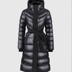 Abrigo MACKAGE Coralia Plumón Reciclado Negro Mujer