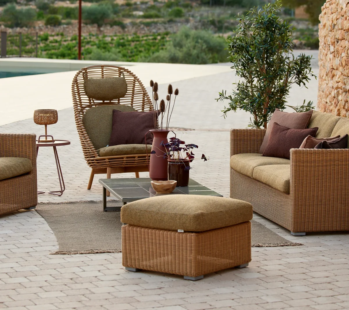 Chester escabel/mesa de centro - Imagen 5