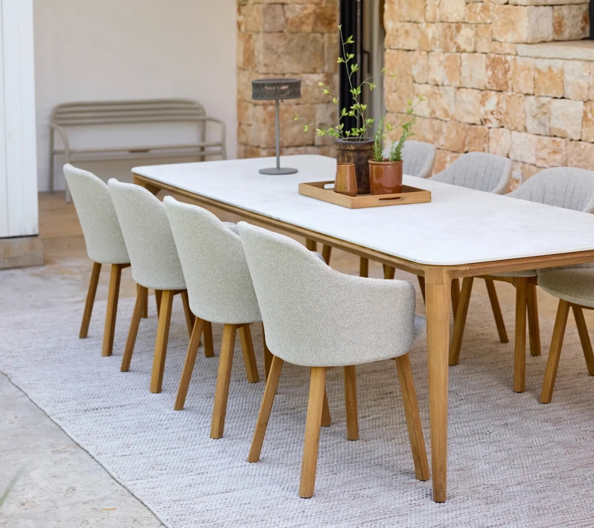 Silla Choice con patas de teca - Imagen 4