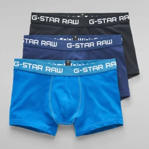 Boxer G-Star Classic Pack de 3 Azul Hombre