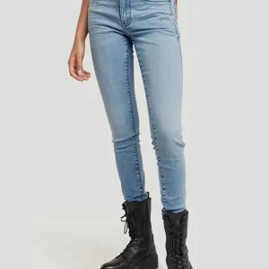 Pantalón Vaquero G-Star High Skinny Azul Mujer