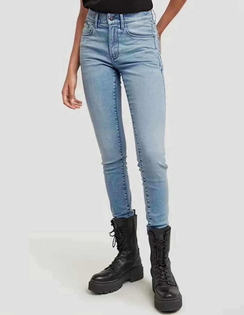Pantalón Vaquero G-Star High Skinny Azul Mujer - Imagen 2