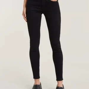 Pantalón Vaquero G-Star Lhana Skinny Negro Mujer