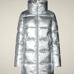 Plumas Save The Duck Gerda Plateado Mujer