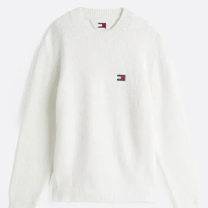Jersey Tommy Jeans con Logo Blanco Hombre