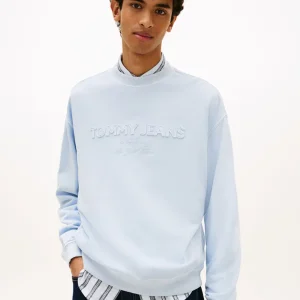 Sudadera Tommy Jeans 90s Azul Hombre