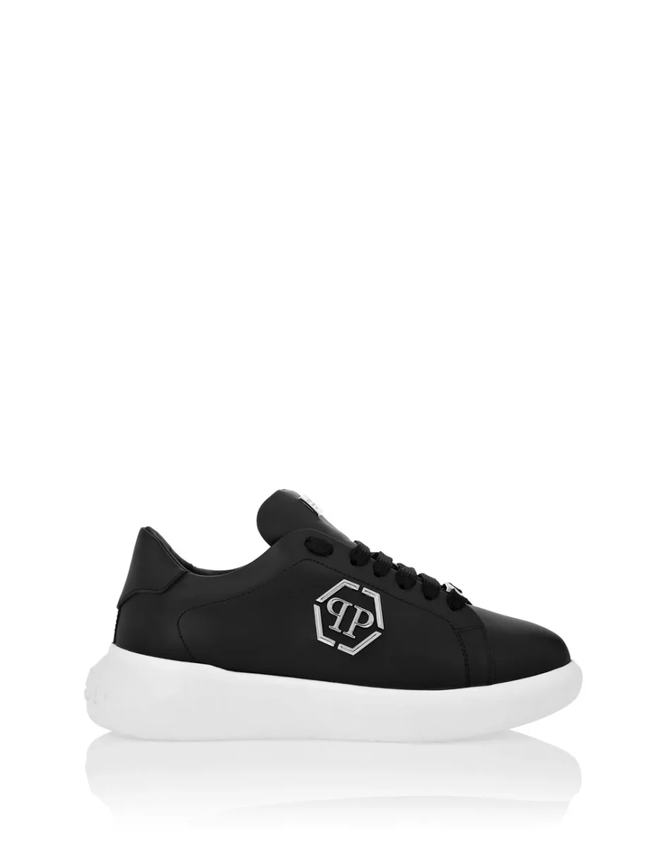 Philipp Plein Lo-Top New Basic Hexagon Negras Hombre