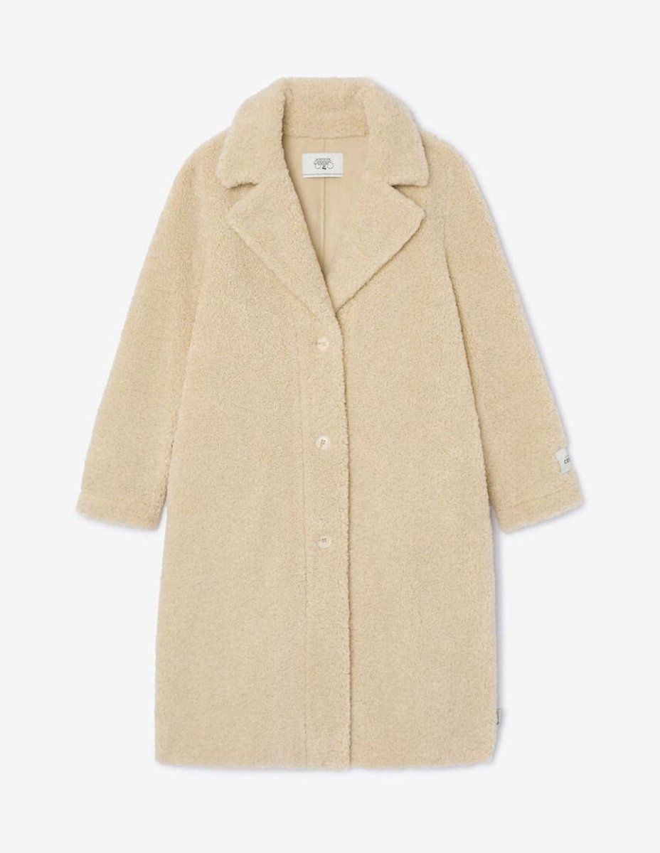 Abrigo Le Temps des Cerises Arty Beige Mujer - Imagen 6