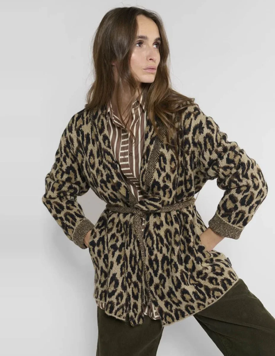 Chaqueta Le Temps des Cerises Barry Marrón Mujer - Imagen 7