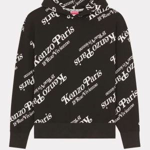 Sudadera con Capucha Kenzo by Verdi Negra Unisex