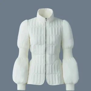 Chaqueta de Plumas MACKAGE Felicia Blanca Mujer