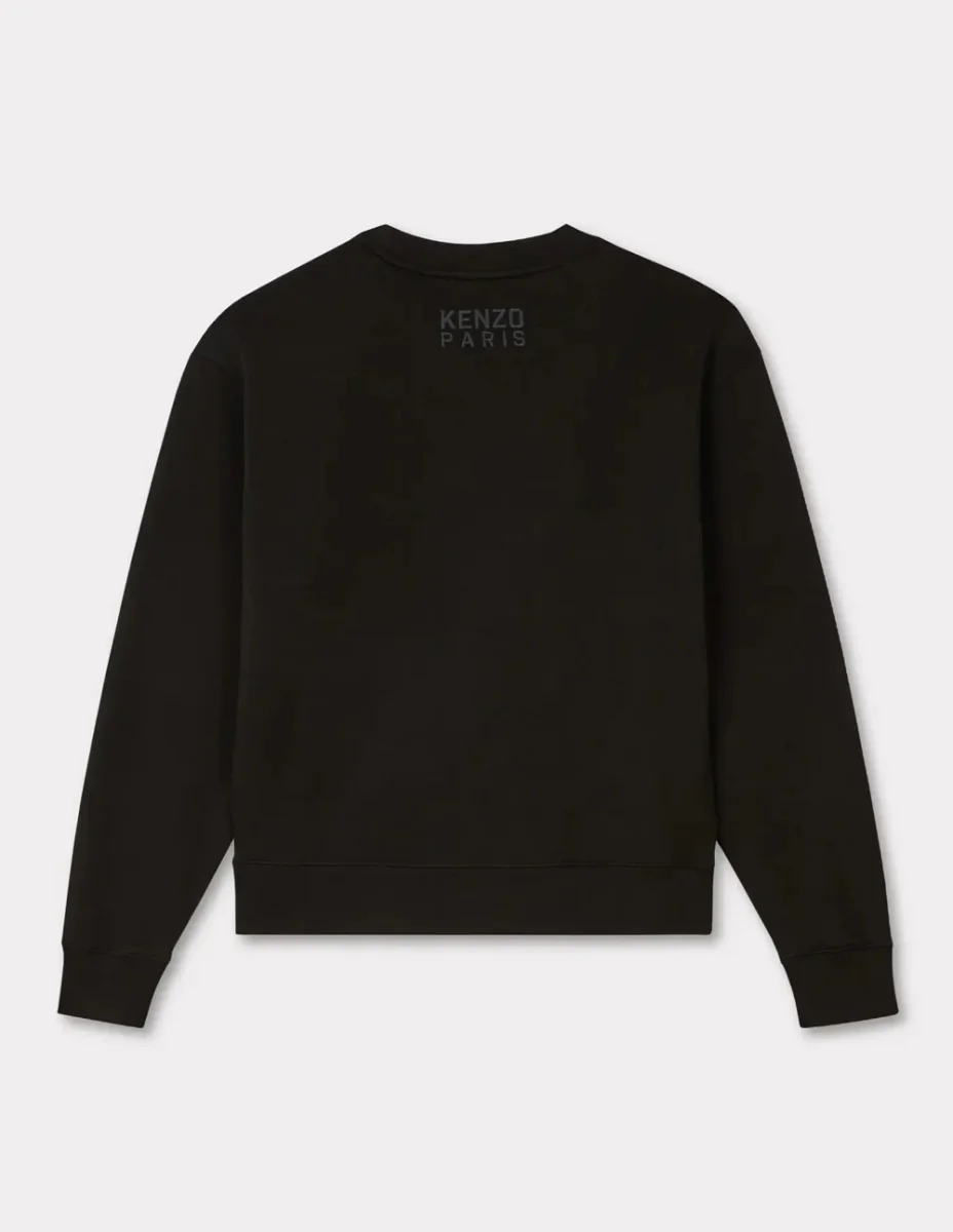Sudadera Kenzo con Bordado Kenzo Happy Tiger Negra Hombre - Imagen 3
