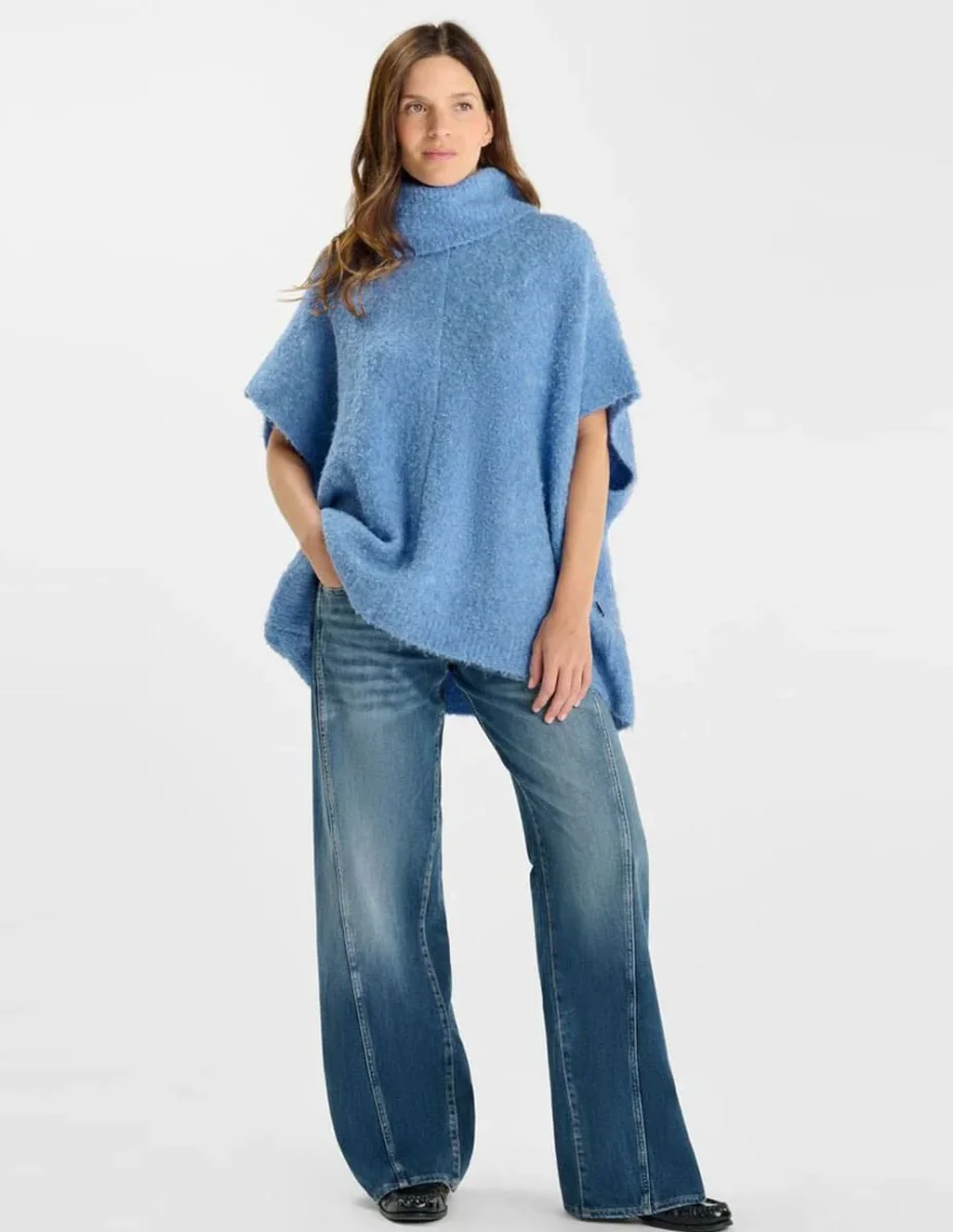 Jersey Le Temps des Cerises Liroy Azul Mujer - Imagen 6