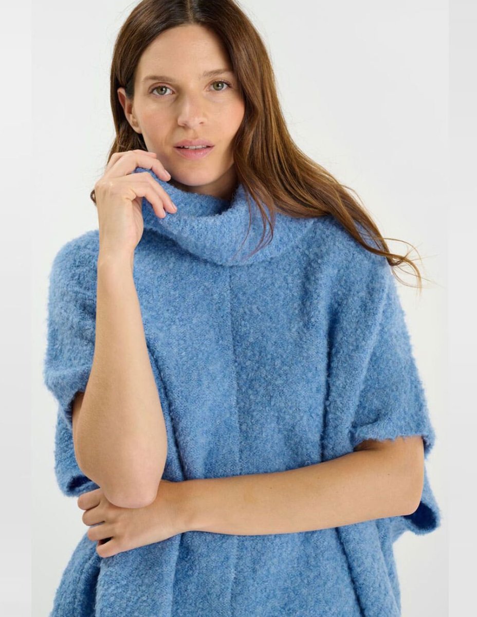 Jersey Le Temps des Cerises Liroy Azul Mujer - Imagen 3