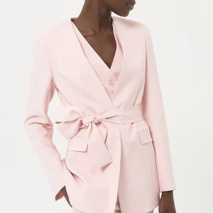 Blazer Fracomina Regular Fit Rosa Mujer