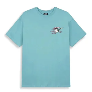 Camiseta Grimey Peace Within The Watching Eyez Azul Hombre