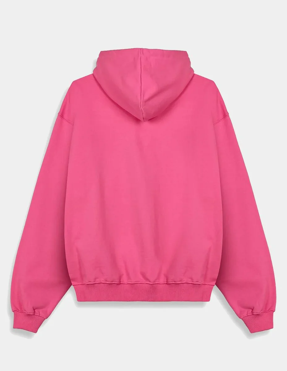 Sudadera con Capucha Grimey The Shelter Boxy Rosa Unisex - Imagen 3