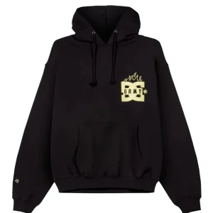 Sudadera con Capucha Grimey The Swarm Dc Shoes X Grimey Boxy Negra Unisex