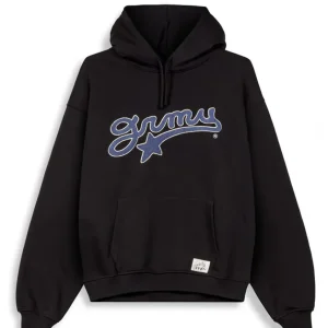 Sudadera con Capucha Grimey Mud´S The Residence Madrid Boxy Negra Unisex