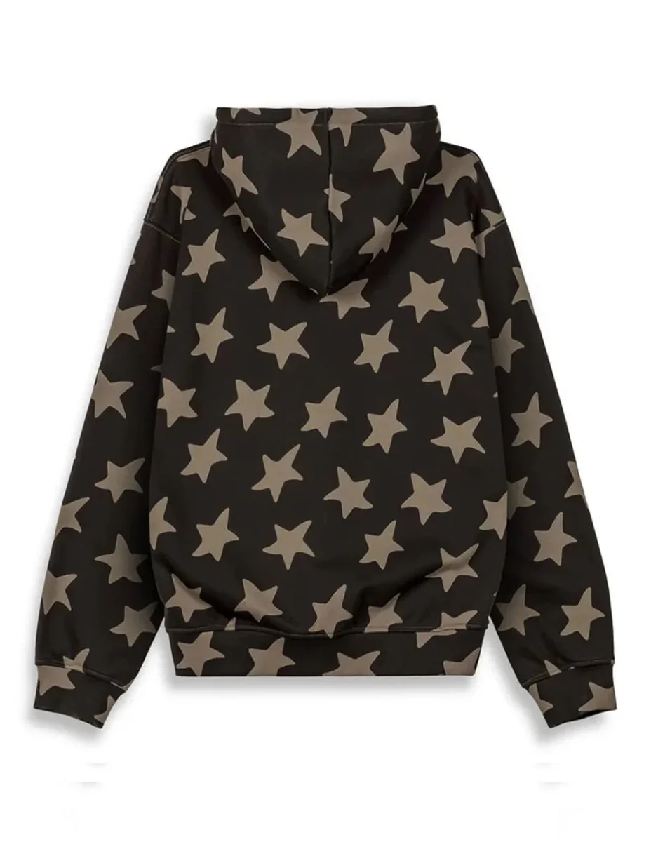 Sudadera con Capucha Grimey Mud´S The Residence Negra Unisex - Imagen 3