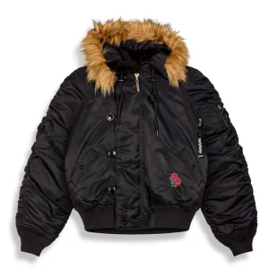 Chaqueta Grimey The Planet N-2B Flight Negra Unisex