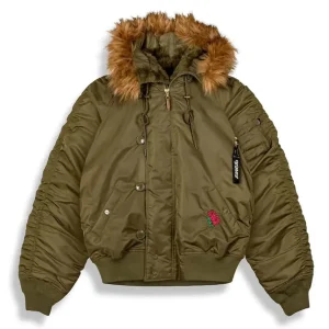 Chaqueta Grimey The Planet N-2B Flight Verde Unisex