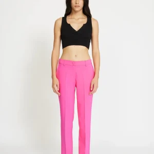Pantalón Silvian Heach con Elástico Rosa Mujer