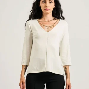 Jersey Silvian Heach Sanke Blanco Mujer