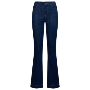 Pantalón Silvian Heach Medium Wash Flared Azul Mujer