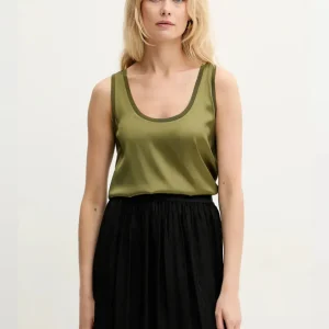 Top Silvian Heach Durlesti Verde Mujer