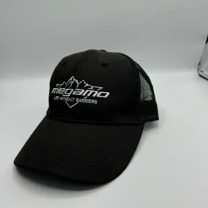 Gorra Megamo Visera Curva Negra