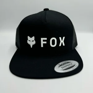 Gorra Visera Plana Fox Negra
