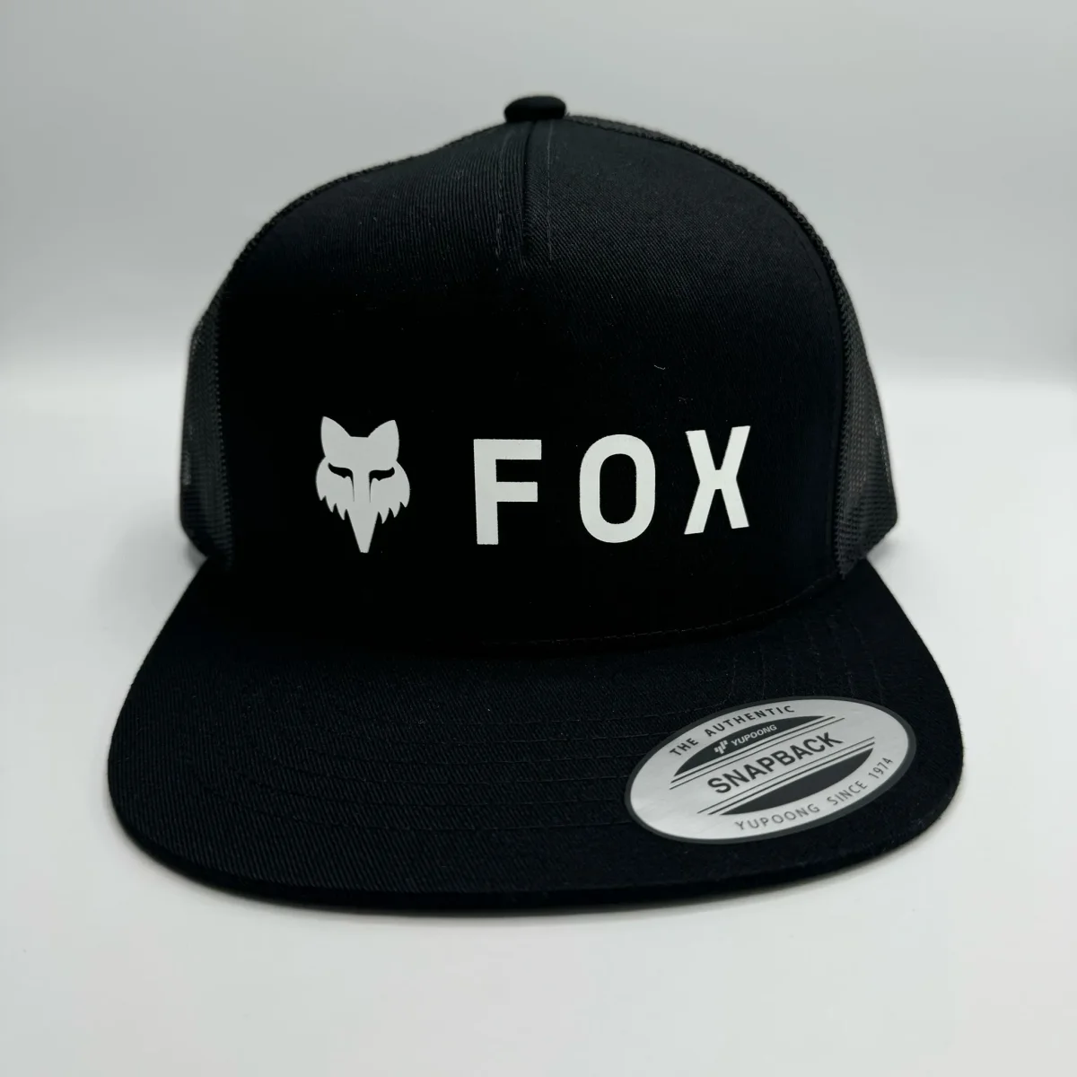 Gorra Visera Plana Fox Negra - Imagen 2
