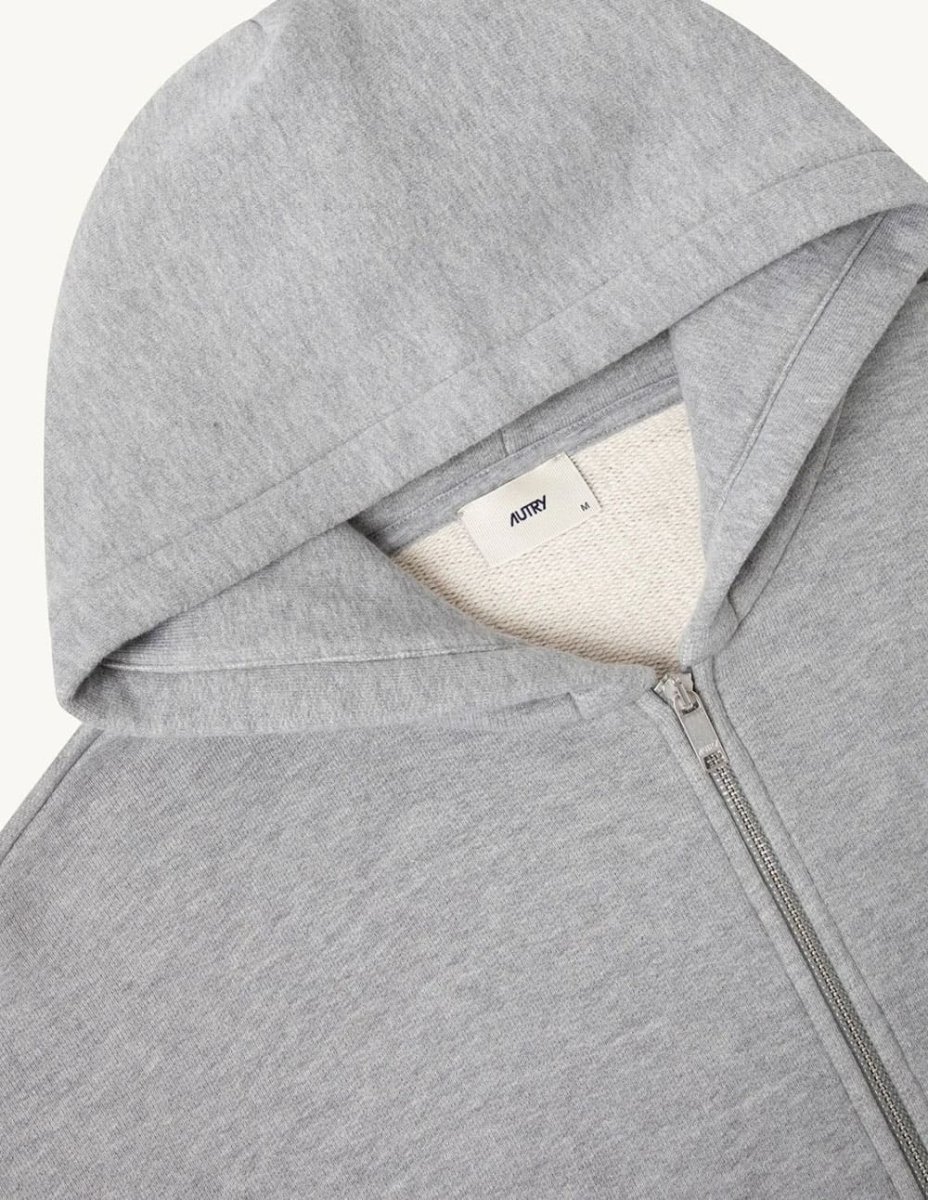Sudadera con Capucha Autry con Logo Gris Unisex - Imagen 4