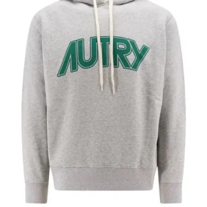 Sudadera con Capucha Autry con Logo Gris Hombre