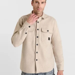 Chaqueta Le Temps des Cerises Rimac Beige Hombre