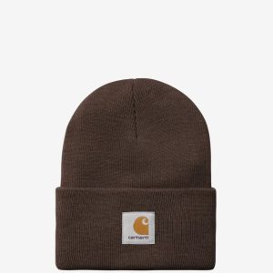 Gorro Carhartt WIP Acrylic Watch con Logo Marrón Unisex