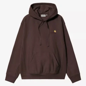 Sudadera con Capucha Carhartt WIP American Script Marrón Hombre