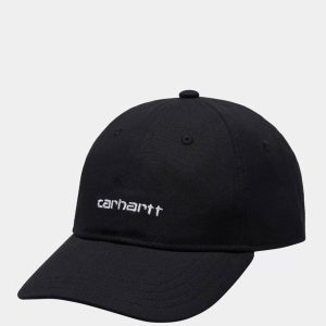 Gorra Carhartt WIP Canvas Script Negra Unisex