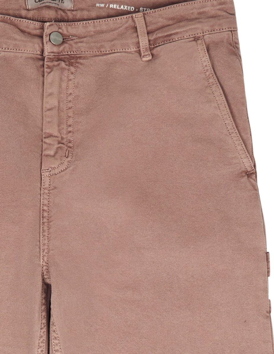 Pantalón Carhartt WIP Straight Pierce Marrón Mujer - Imagen 3
