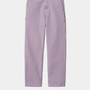 Pantalón Carhartt WIP Straight Pierce Morado Mujer