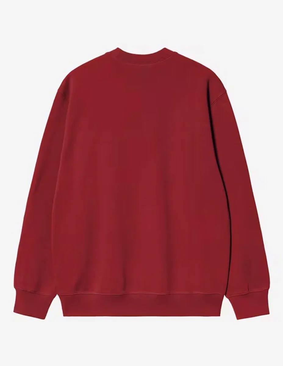 Sudadera Carhartt WIP con Logo Roja Hombre - Imagen 3