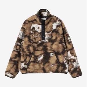 Forro Polar Carhartt WIP Elliot High Neck Marrón Mujer