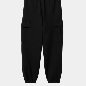 Pantalón Cargo Carhartt WIPP con Logo Negro Hombre
