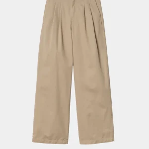 Pantalón Carhartt WIP Leola Beige Mujer